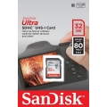 Карта памяти SDHC 32GB Sandisk Class 10 Ultra UHS-I 80 Мб/сек
